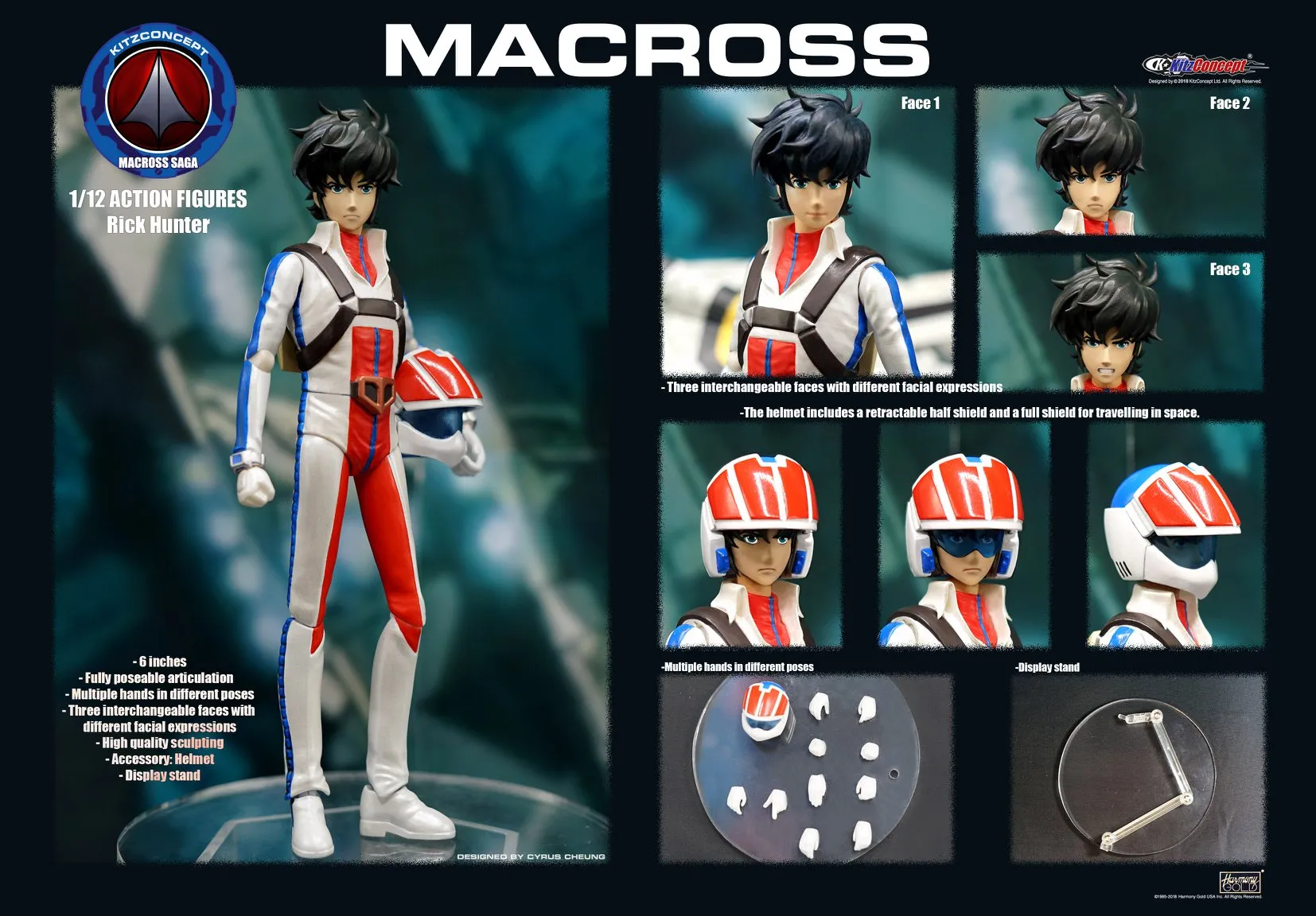 1/12 ACTION FIGURES SERIES - RICK HUNTER