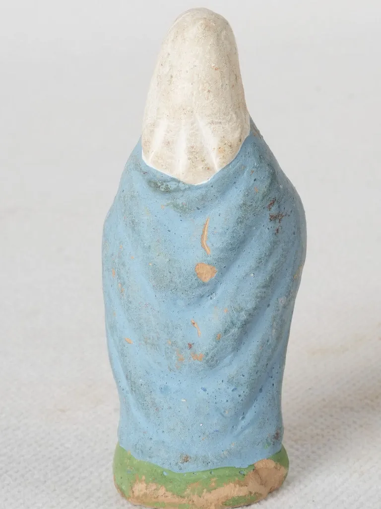 Antique Santon of the Virgin Mary from Provence