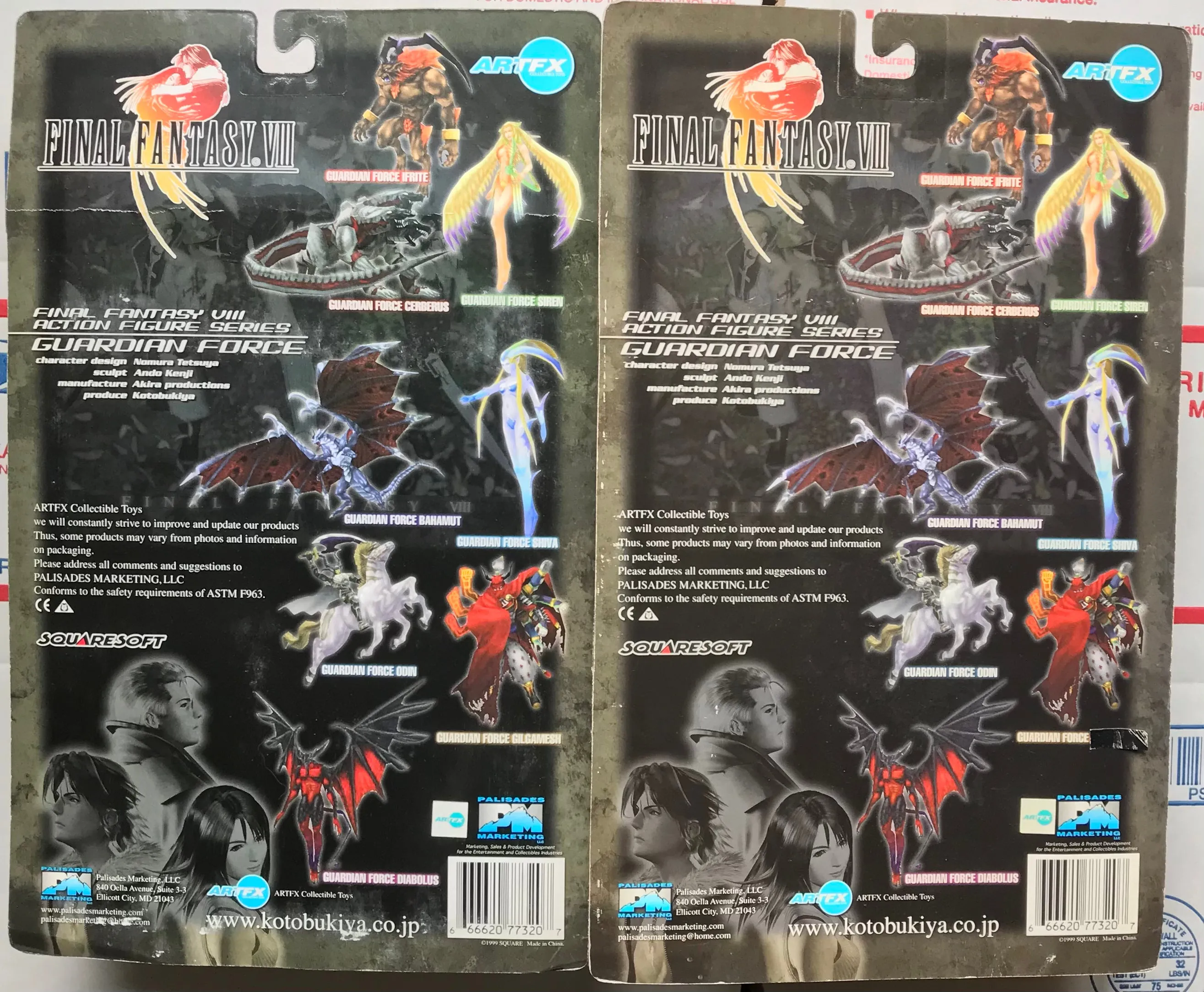 ArtFX Final Fantasy VIII (8) Guardian Force Siren Summon Action Figure (  Translucent Version) BUNDLE/LOT