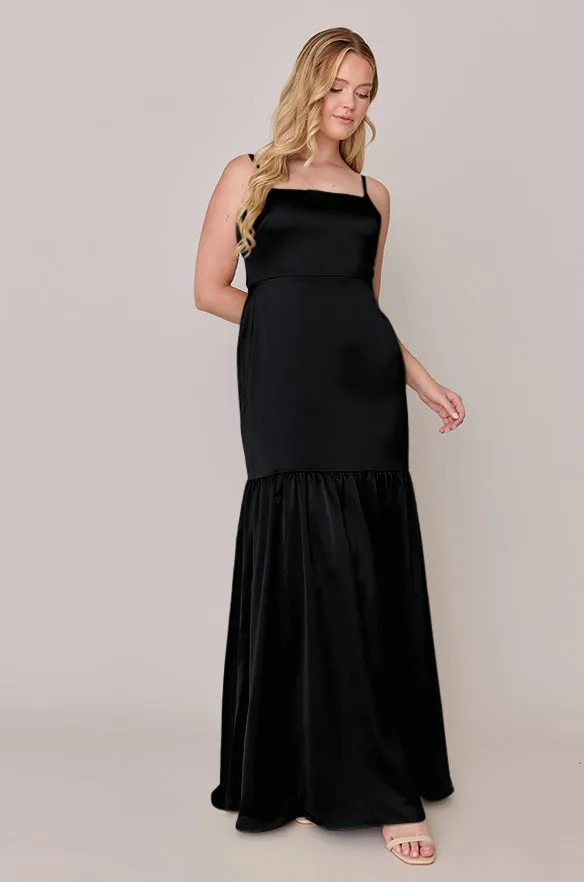Astrid Satin Dress | Made To Order