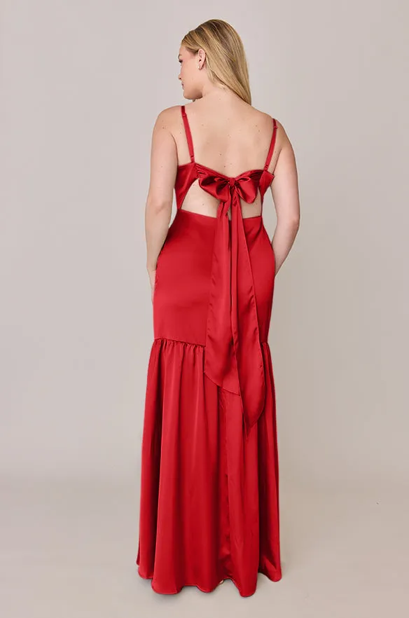 Astrid Satin Dress | Made To Order