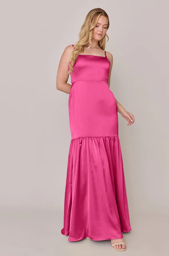 Astrid Satin Dress | Made To Order