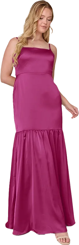 Astrid Satin Dress | Made To Order