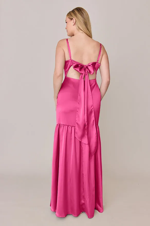 Astrid Satin Dress | Made To Order