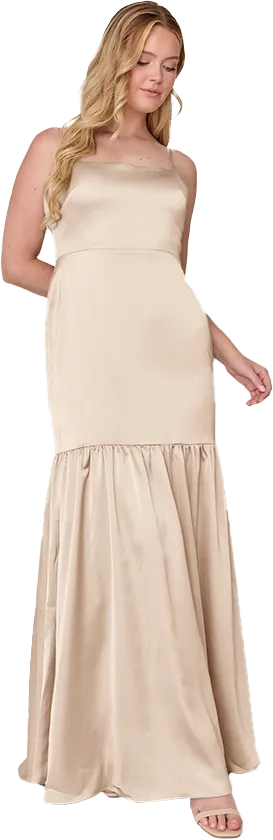 Astrid Satin Dress | Made To Order