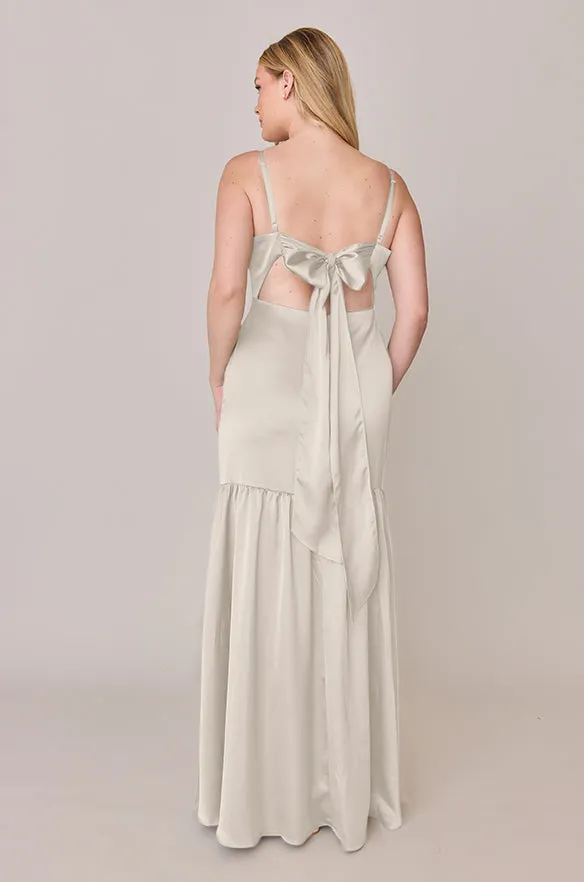 Astrid Satin Dress | Made To Order