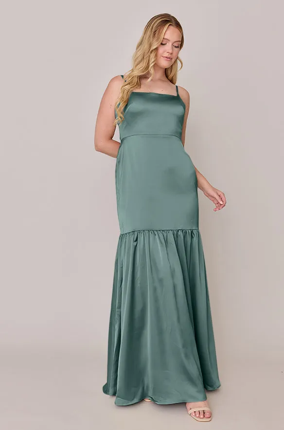 Astrid Satin Dress | Made To Order