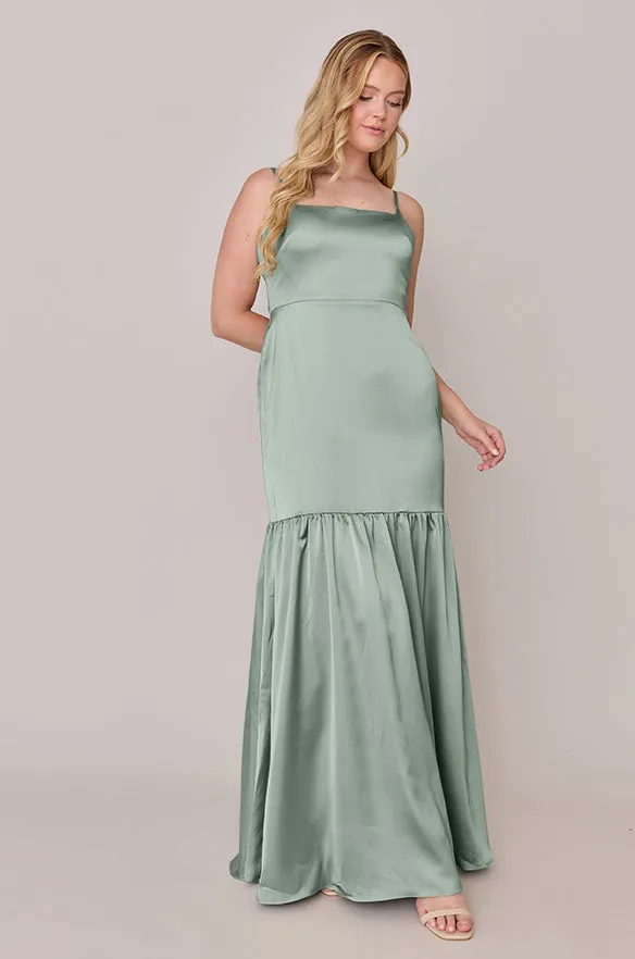 Astrid Satin Dress | Made To Order