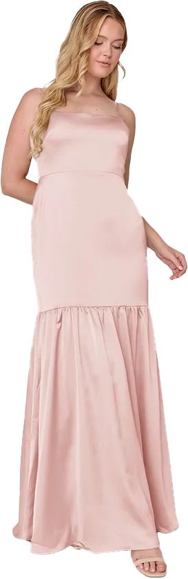 Astrid Satin Dress | Made To Order