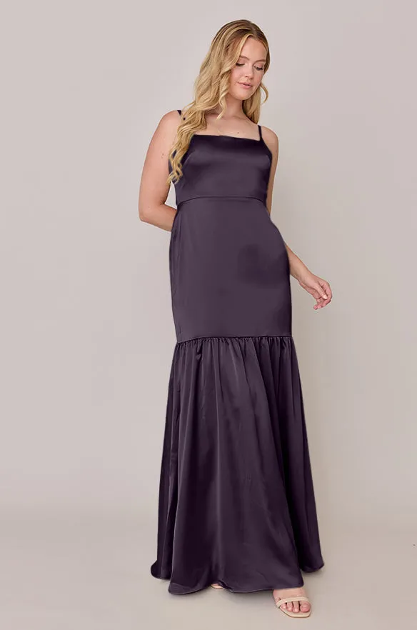 Astrid Satin Dress | Made To Order