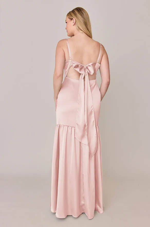 Astrid Satin Dress | Made To Order