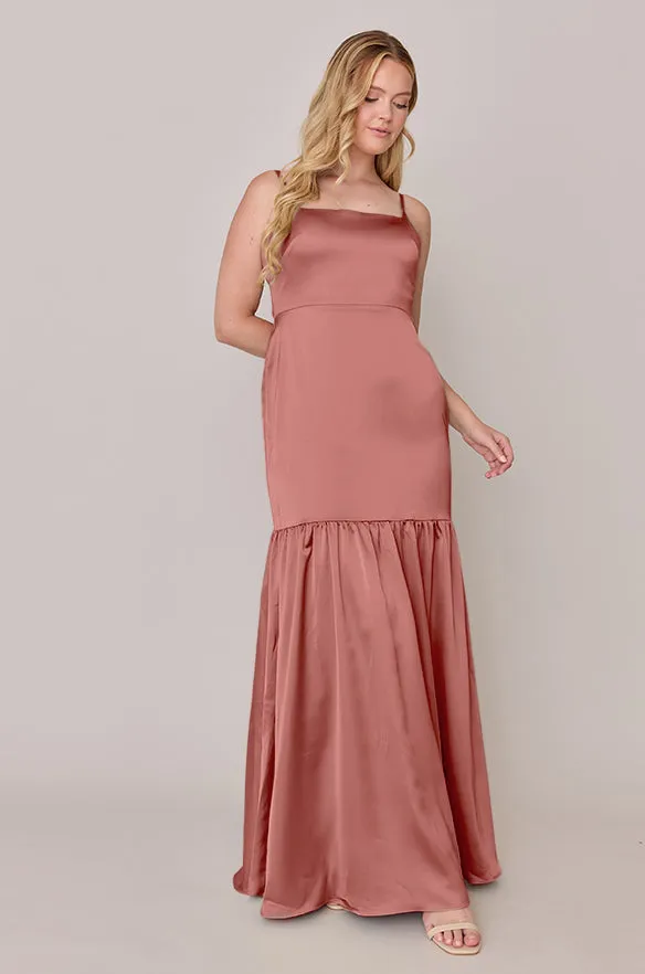 Astrid Satin Dress | Made To Order
