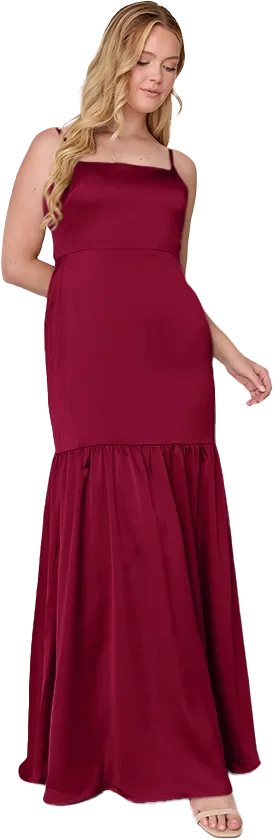 Astrid Satin Dress | Made To Order