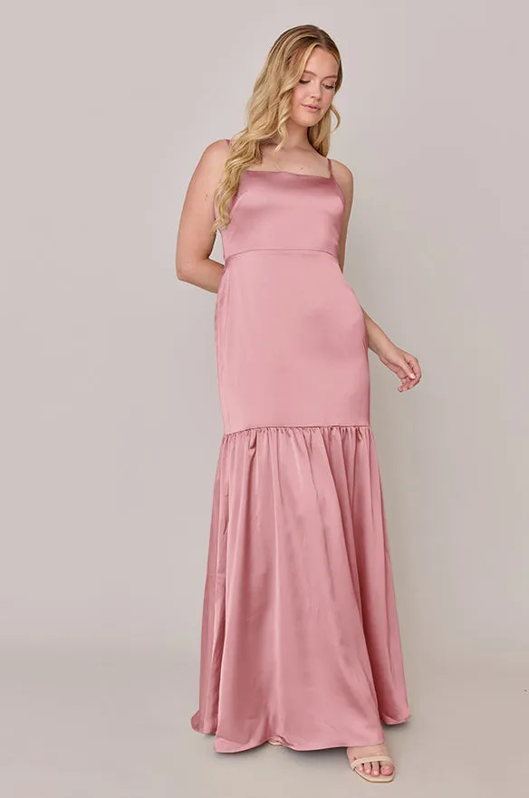 Astrid Satin Dress | Made To Order