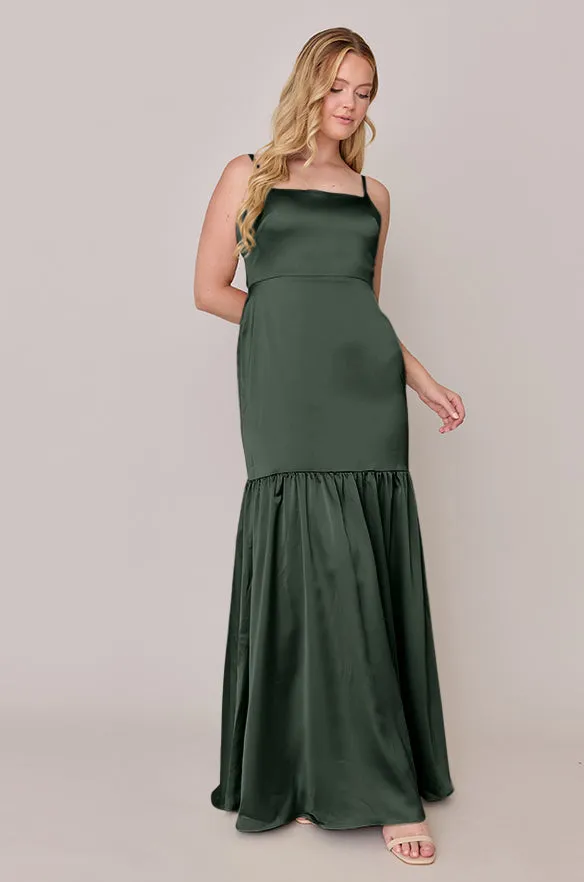 Astrid Satin Dress | Made To Order