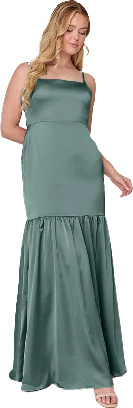 Astrid Satin Dress | Made To Order