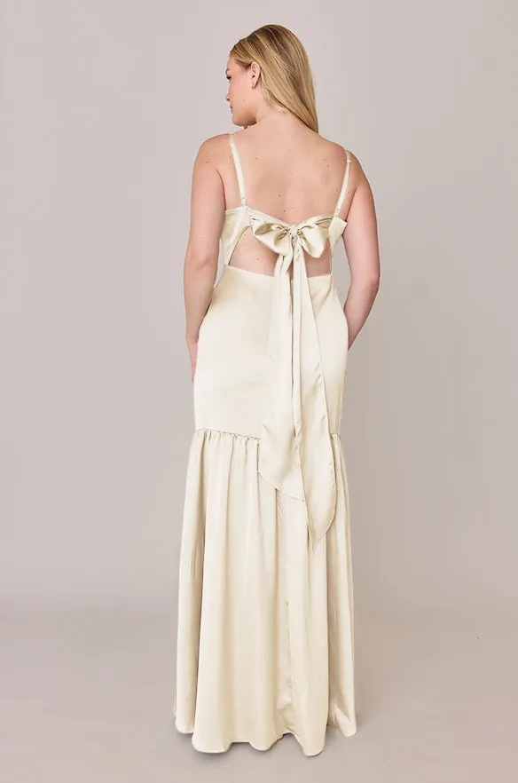 Astrid Satin Dress | Made To Order