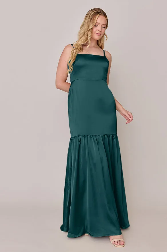 Astrid Satin Dress | Made To Order