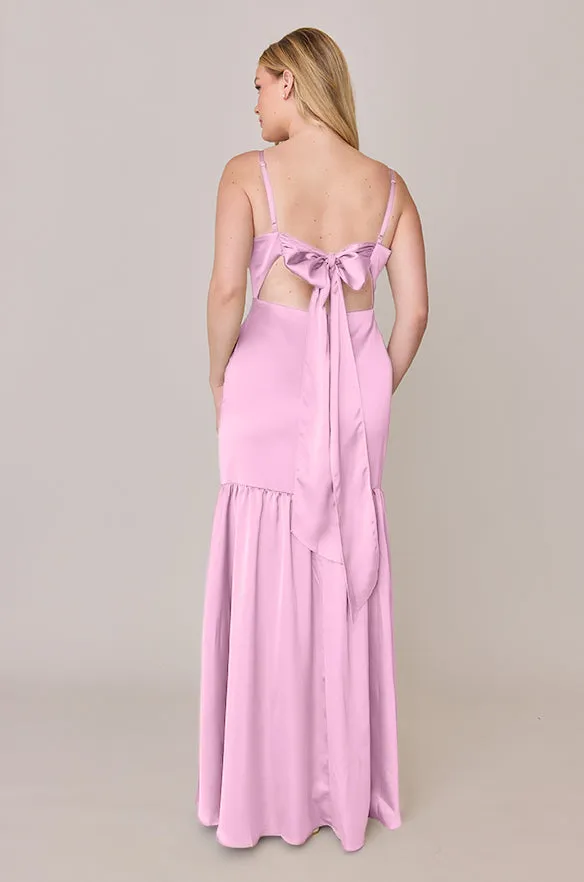 Astrid Satin Dress | Made To Order