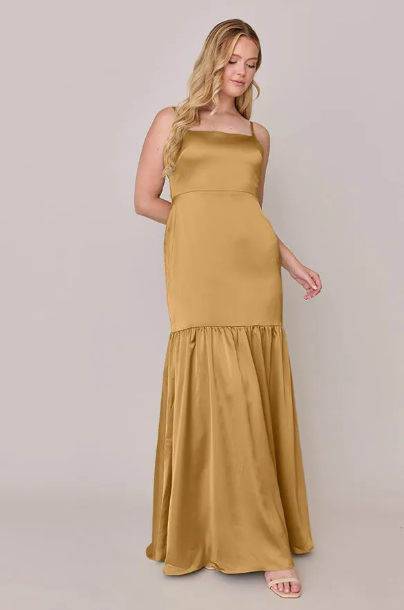 Astrid Satin Dress | Made To Order