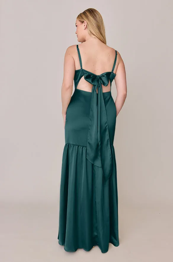 Astrid Satin Dress | Made To Order
