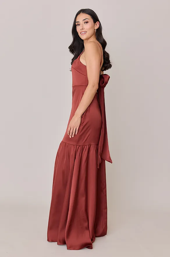 Astrid Satin Dress | Made To Order