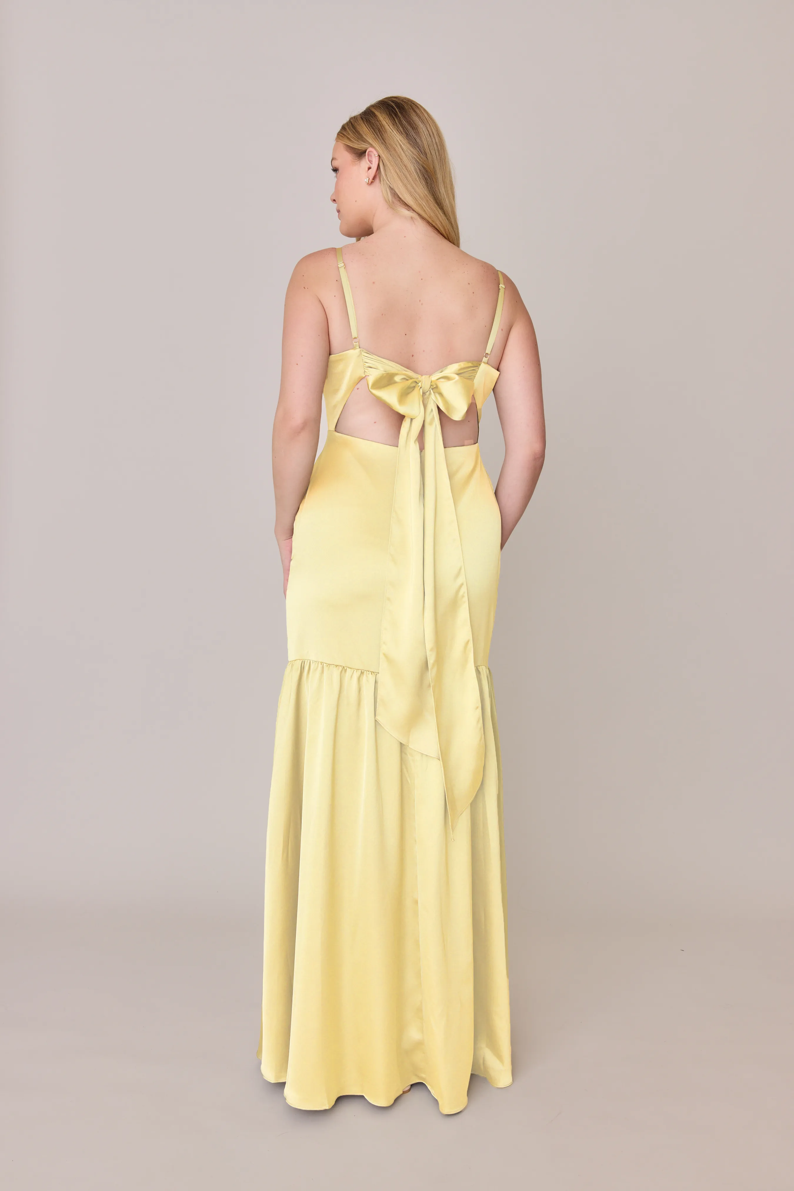 Astrid Satin Dress | Made To Order