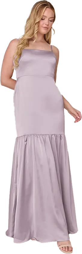 Astrid Satin Dress | Made To Order