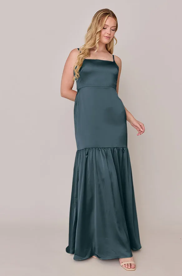 Astrid Satin Dress | Made To Order