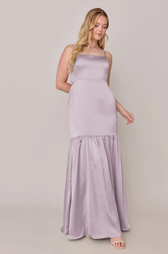 Astrid Satin Dress | Made To Order
