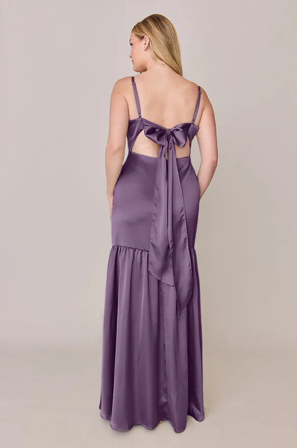 Astrid Satin Dress | Made To Order