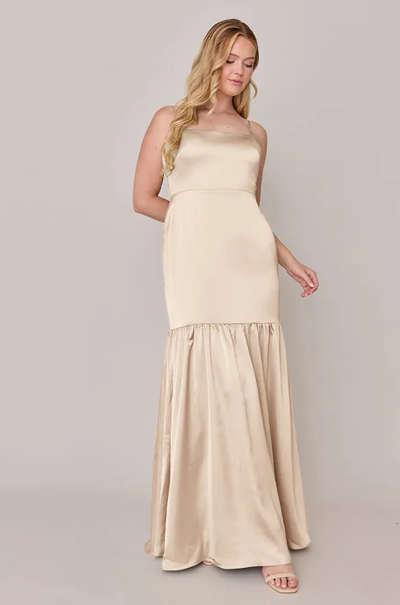 Astrid Satin Dress | Made To Order