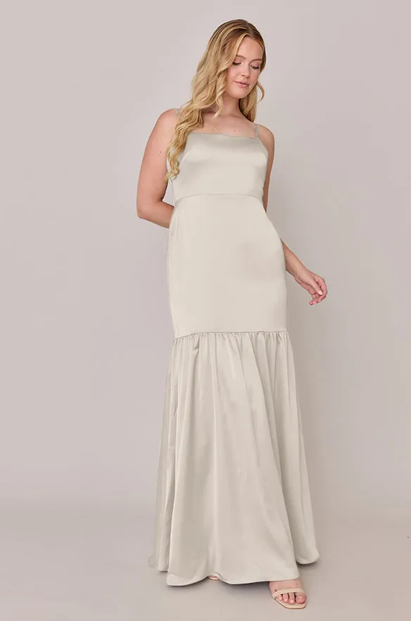 Astrid Satin Dress | Made To Order