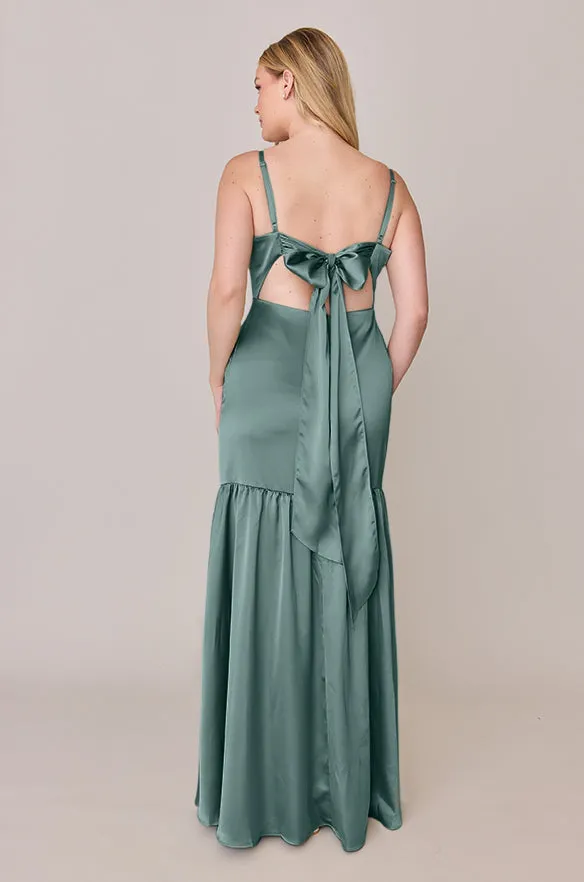 Astrid Satin Dress | Made To Order