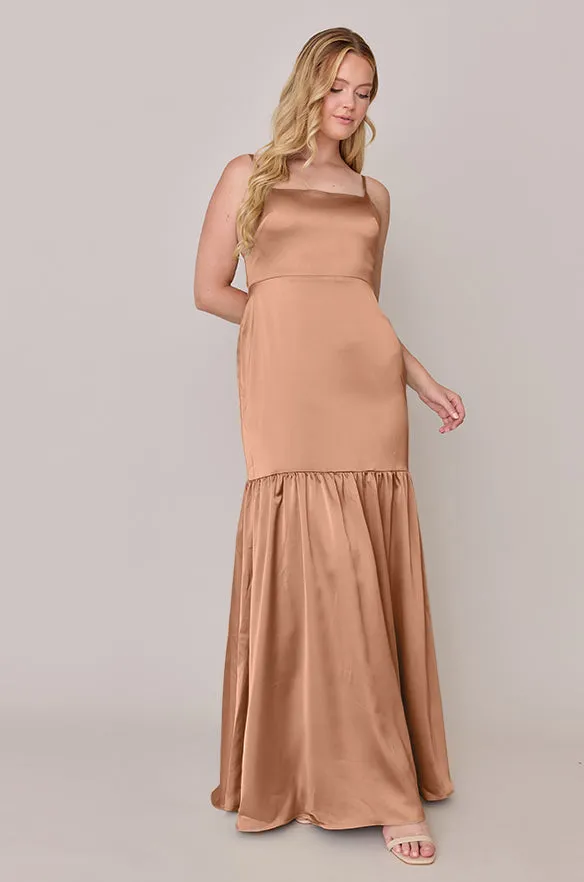 Astrid Satin Dress | Made To Order