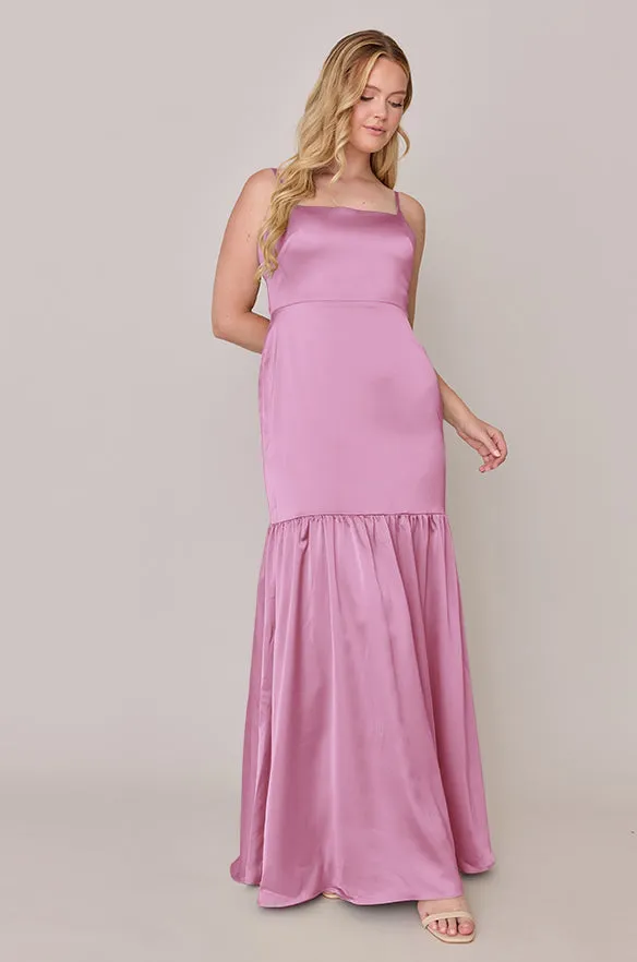 Astrid Satin Dress | Made To Order