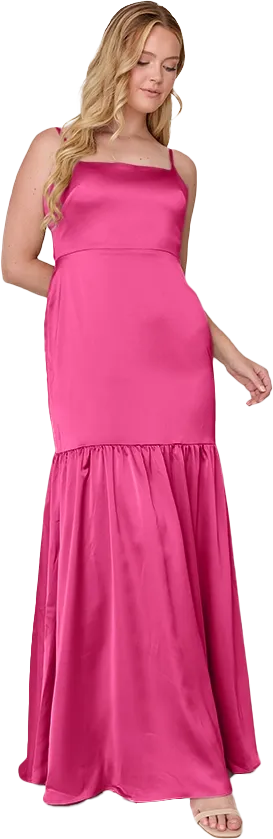 Astrid Satin Dress | Made To Order