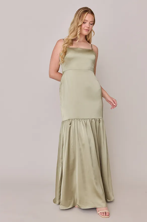 Astrid Satin Dress | Made To Order