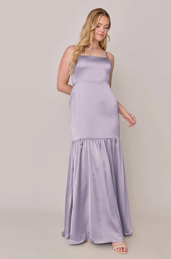 Astrid Satin Dress | Made To Order