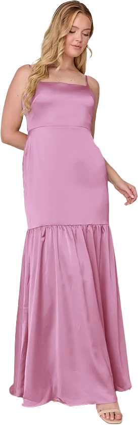 Astrid Satin Dress | Made To Order