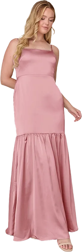 Astrid Satin Dress | Made To Order