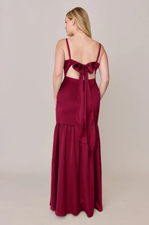 Astrid Satin Dress | Made To Order