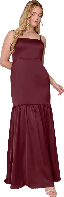 Astrid Satin Dress | Made To Order