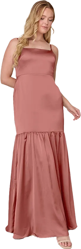 Astrid Satin Dress | Made To Order