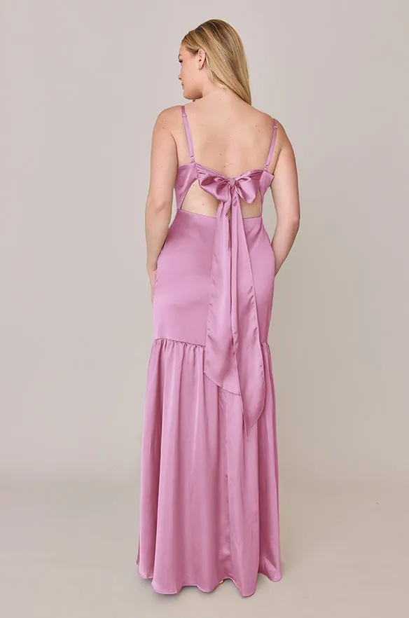 Astrid Satin Dress | Made To Order
