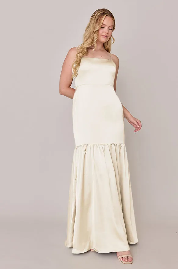 Astrid Satin Dress | Made To Order