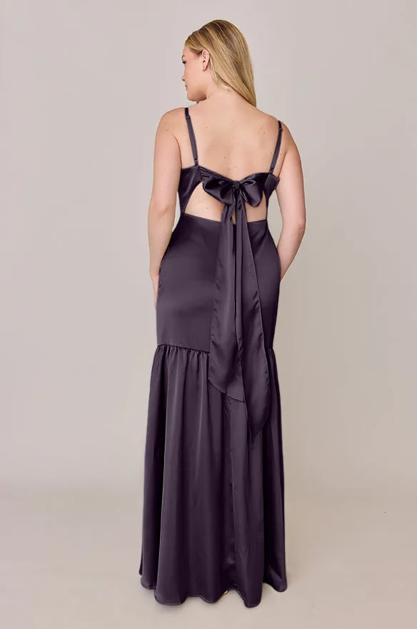 Astrid Satin Dress | Made To Order