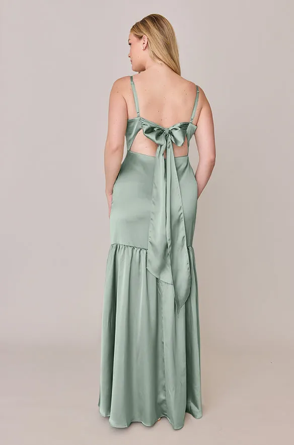 Astrid Satin Dress | Made To Order