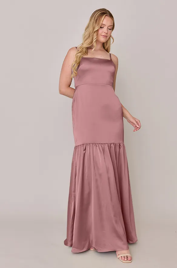 Astrid Satin Dress | Made To Order