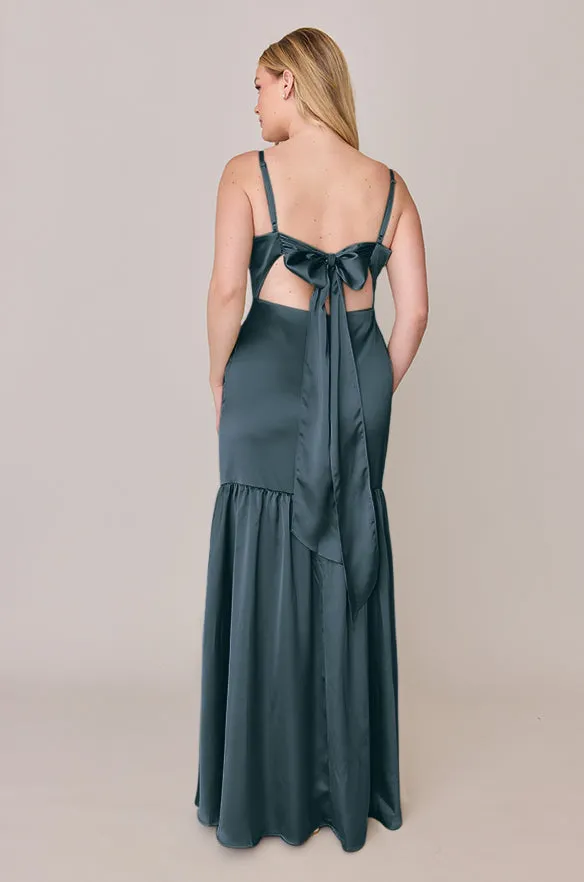 Astrid Satin Dress | Made To Order